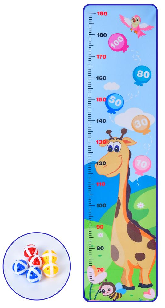 Дартс MR1492 с липучкой и мячиками