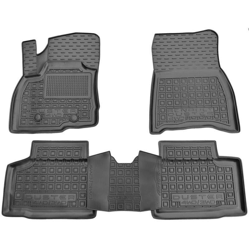 Комплект ковриков автомобильных AVTO-Gumm для Renault Duster III 24- 4WD Черный (12179) Комплект ковриков автомобильных AVTO-Gumm для Renault Duster III 24- 4WD Черный (12179)