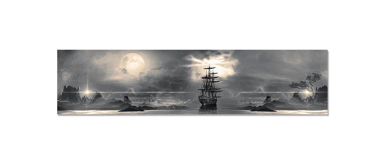 Наліпка вінілова 3D Zatarga Буря в Морі 600х2500 мм (1274515483)