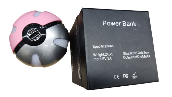 Мобильная зарядка Magic ball Pokemon Go 10000 мАч Розовый