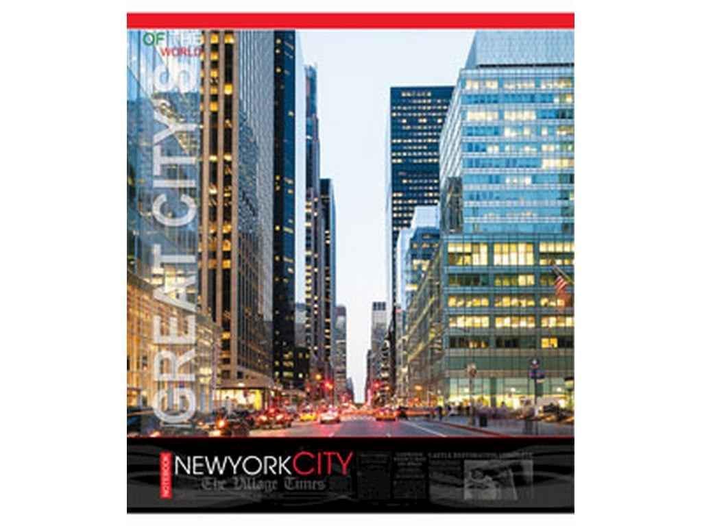 Тетрадь в линию Мечты сбываются 60 л. 12 шт. 3423л Большой город (1067368)