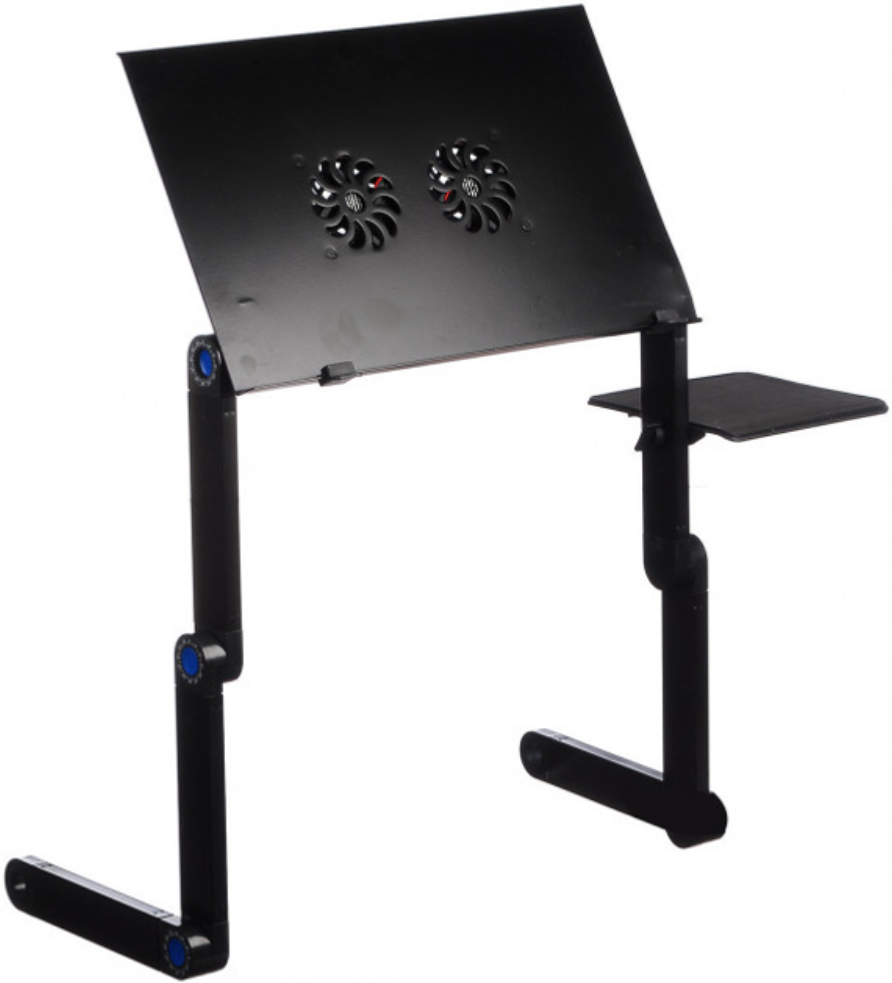 Столик-подставка для ноутбука Laptop Table Multifunctional Laptop Table T8 складной с охлаждением (25355454)