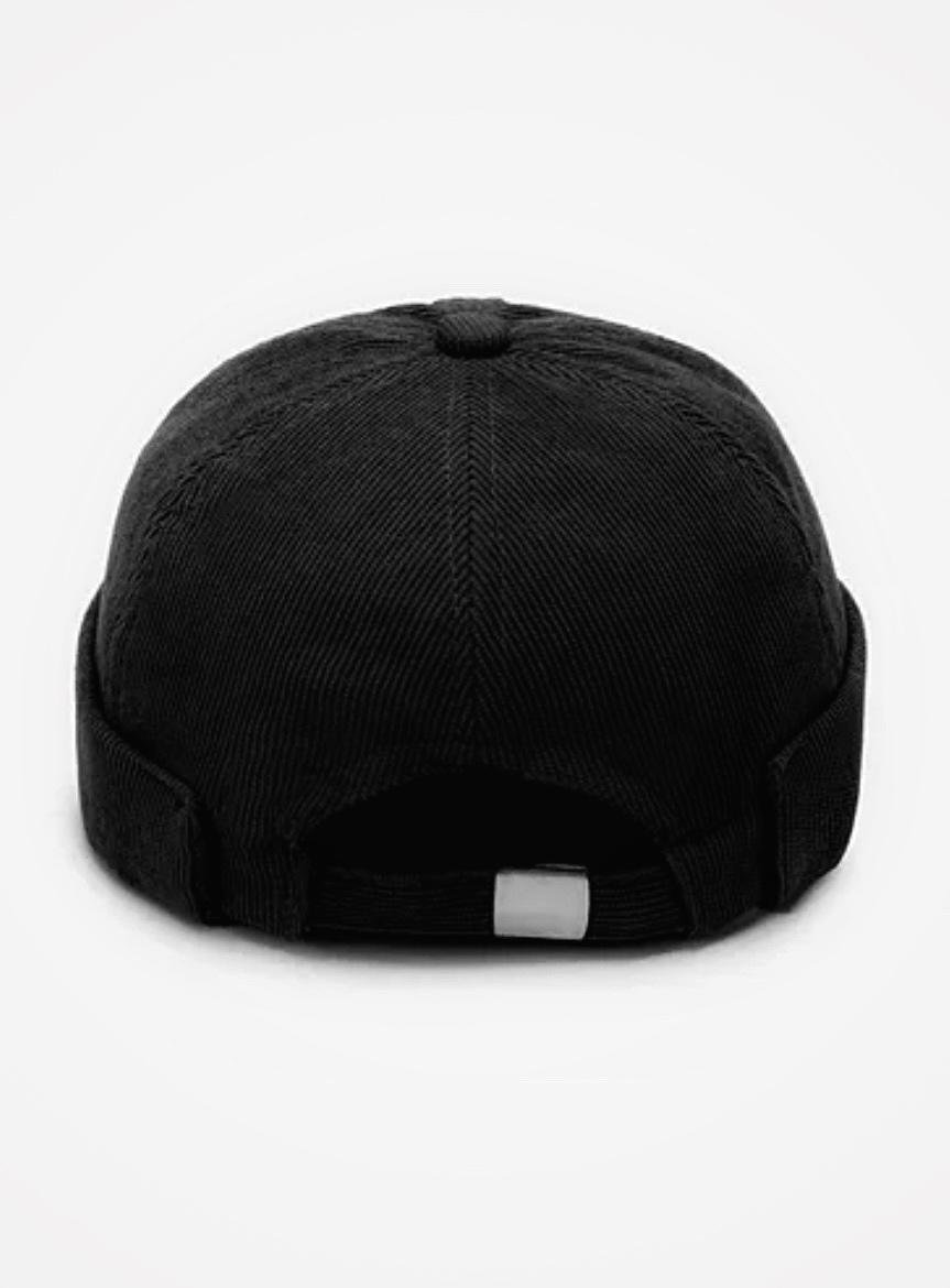 Кепка Wuke Докер Вельвет мінібіні без козирка унісекс one size Чорний - фото 4 Кепка Wuke Докер Вельвет мінібіні без козирка унісекс one size Чорний - фото 4