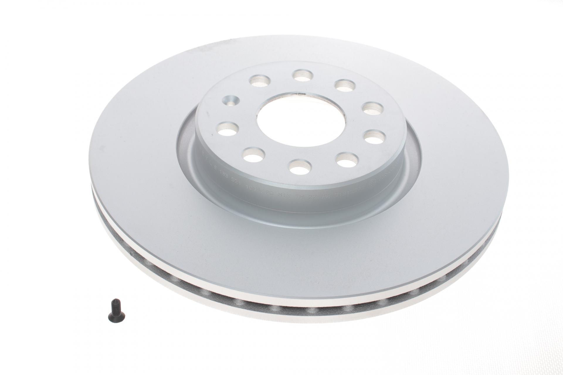 Диск тормозной передний Meyle для VW Caddy III 04-312x25 мм (183 521 1094/PD)