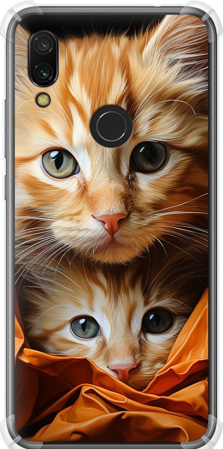 Чохол на Xiaomi Redmi 7 Котики 2 (5664sp-1669-42517)