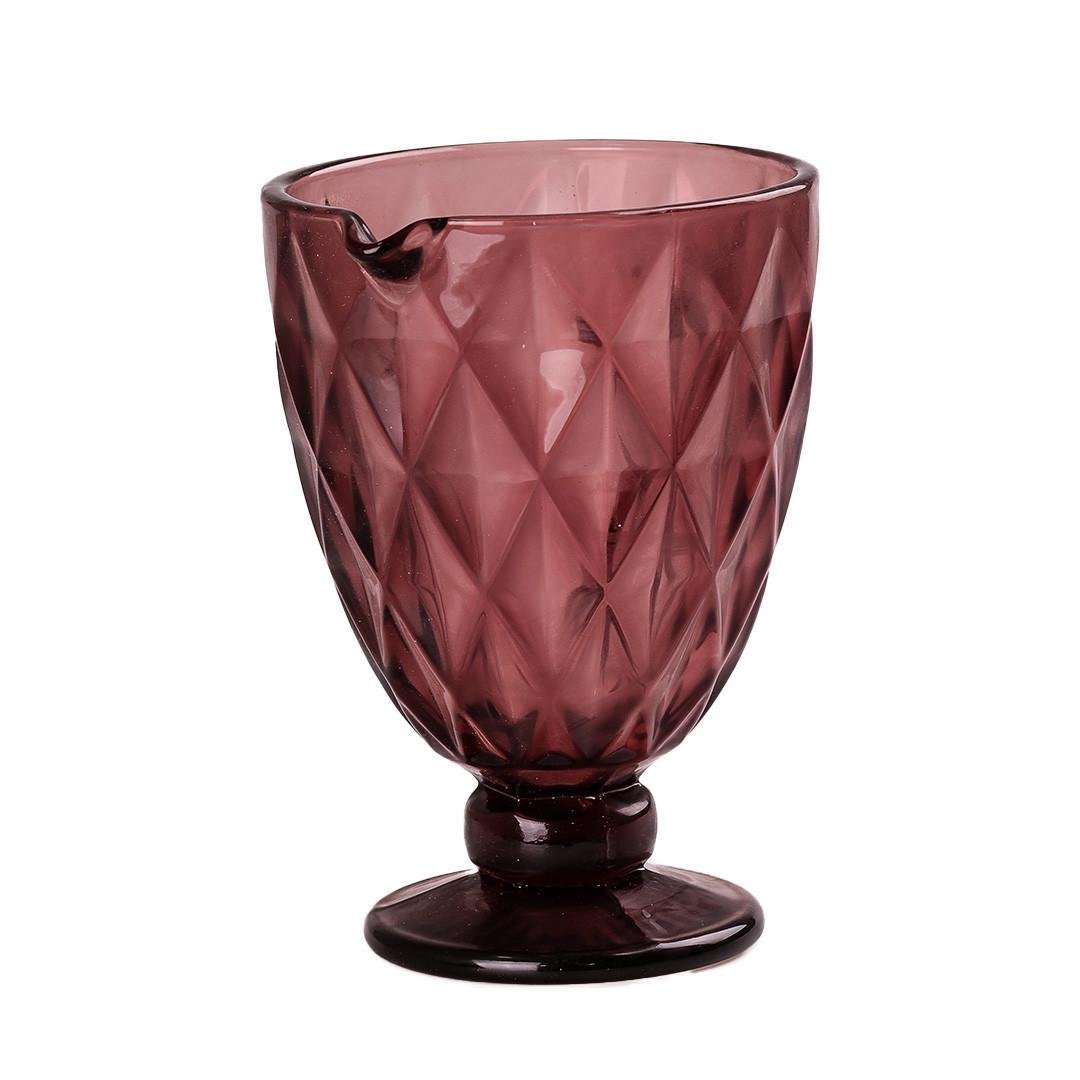 Кувшин для напитков из толстого стекла граненый 1 л Розовый - фото 3 Кувшин для напитков из толстого стекла граненый 1 л Розовый - фото 3