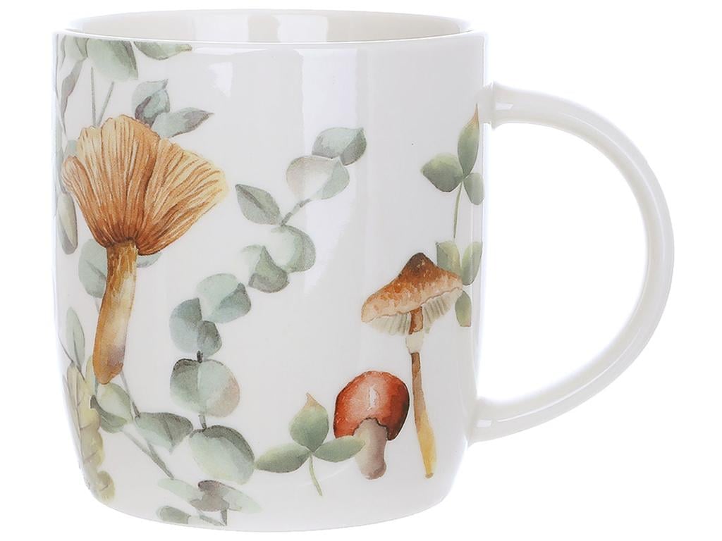 Кружка фарфоровая Грибная Поляна 360 мл (BDI-K040) Кружка фарфоровая Грибная Поляна 360 мл (BDI-K040)