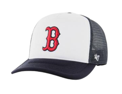 Кепка-тракер 47 Brand MLB BOSTON RED SOX TRI TONE OSFA Темно-синий/белый Кепка-тракер 47 Brand MLB BOSTON RED SOX TRI TONE OSFA Темно-синий/белый