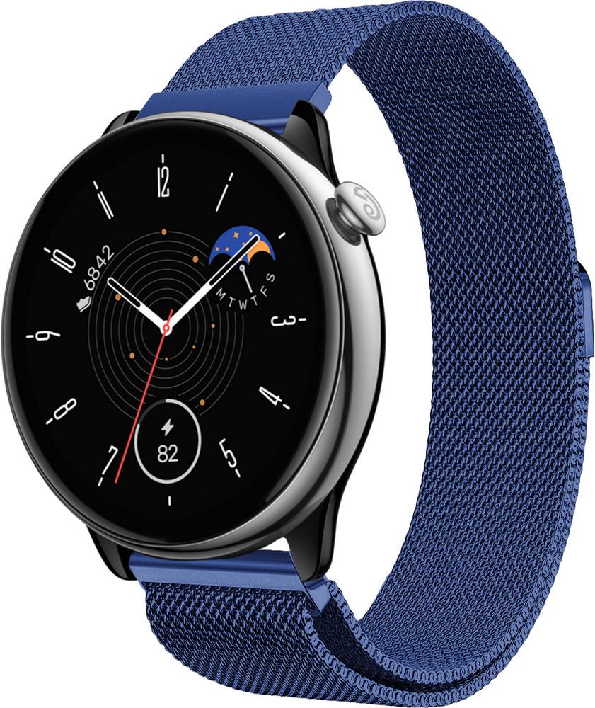 Ремешок Миланская Петля Milano для Amazfit GTR Mini Blue (33504-28)