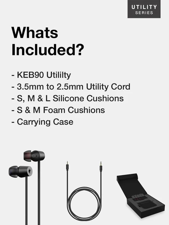 Навушники з мікрофоном Koss KEB90 Utility Black (569026) - фото 6 Навушники з мікрофоном Koss KEB90 Utility Black (569026) - фото 6