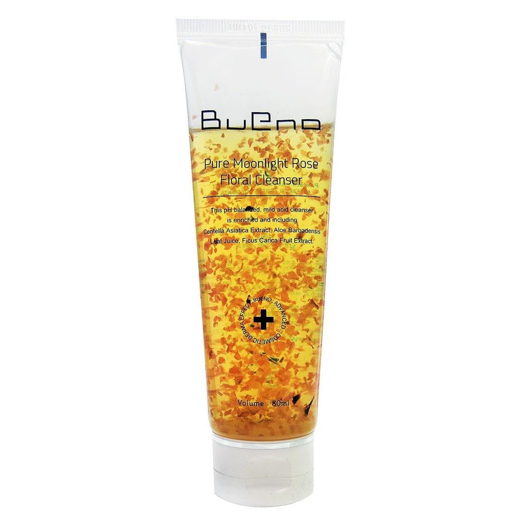 Гель для умывания с лепестками роз Pure Moonlight Rose Floral Cleanser Bueno 150 мл (8809533815073)