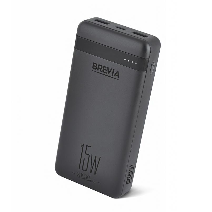 Повербанк Brevia 20000 mAh 15W Li-Pol (45215)