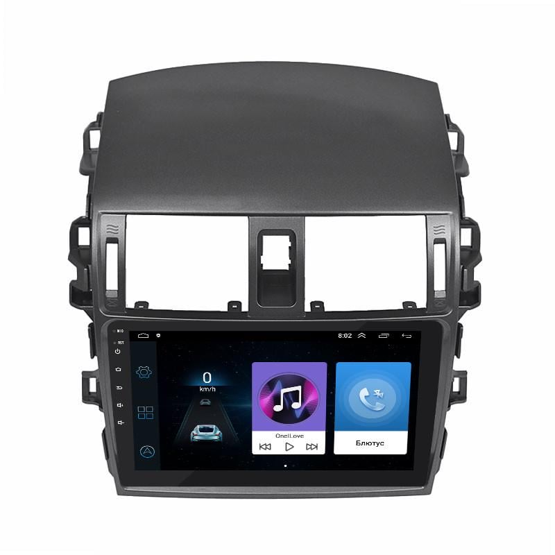 Магнитола штатная Lesko для Toyota Corolla X (E140 E150) 2006-2012 экран 9" 1/16Gb/ Wi-Fi Optima GPS Android