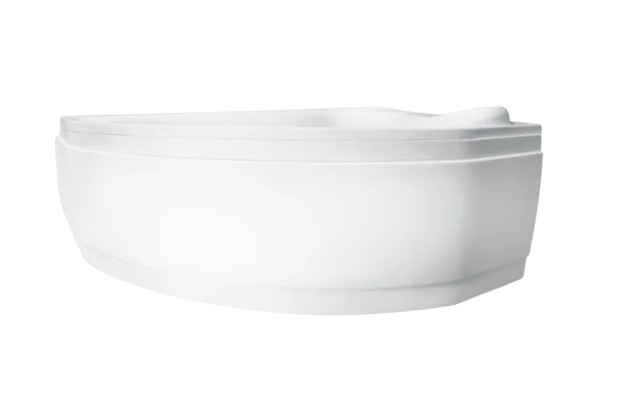 Ванна акриловая Besco DELFINA правосторонняя 166x107 см (1145140438)