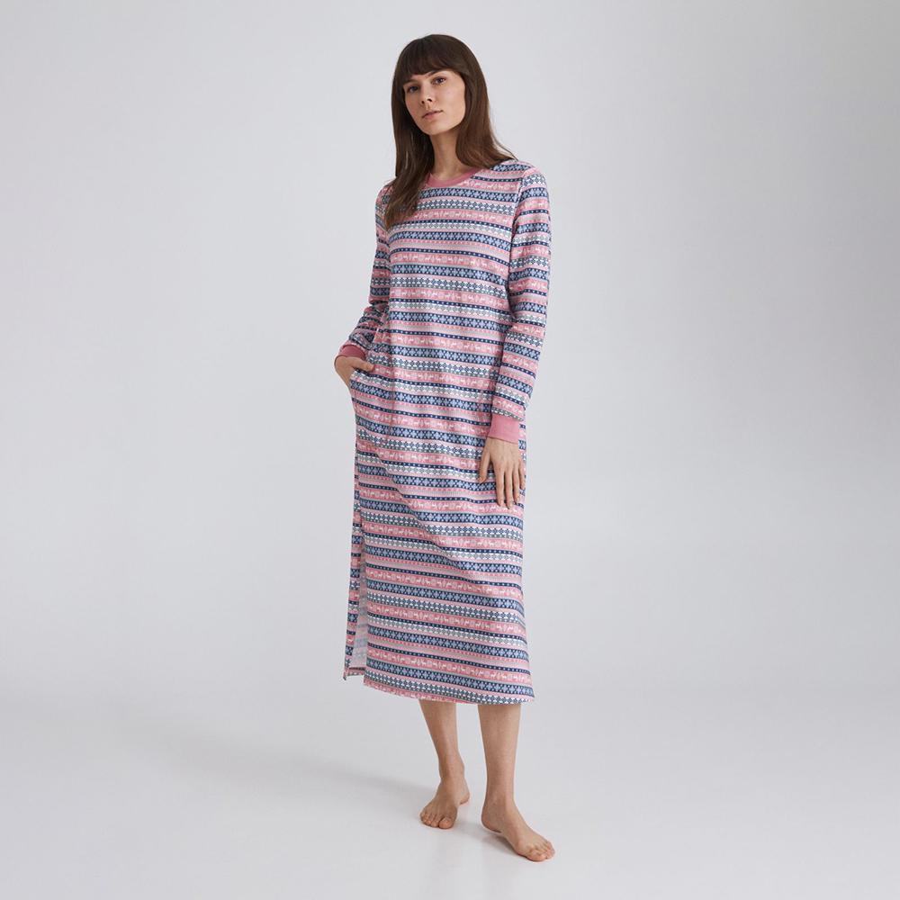 Сорочка домашня жіноча Ellen XL Рожевий (LDF 104/02/01)