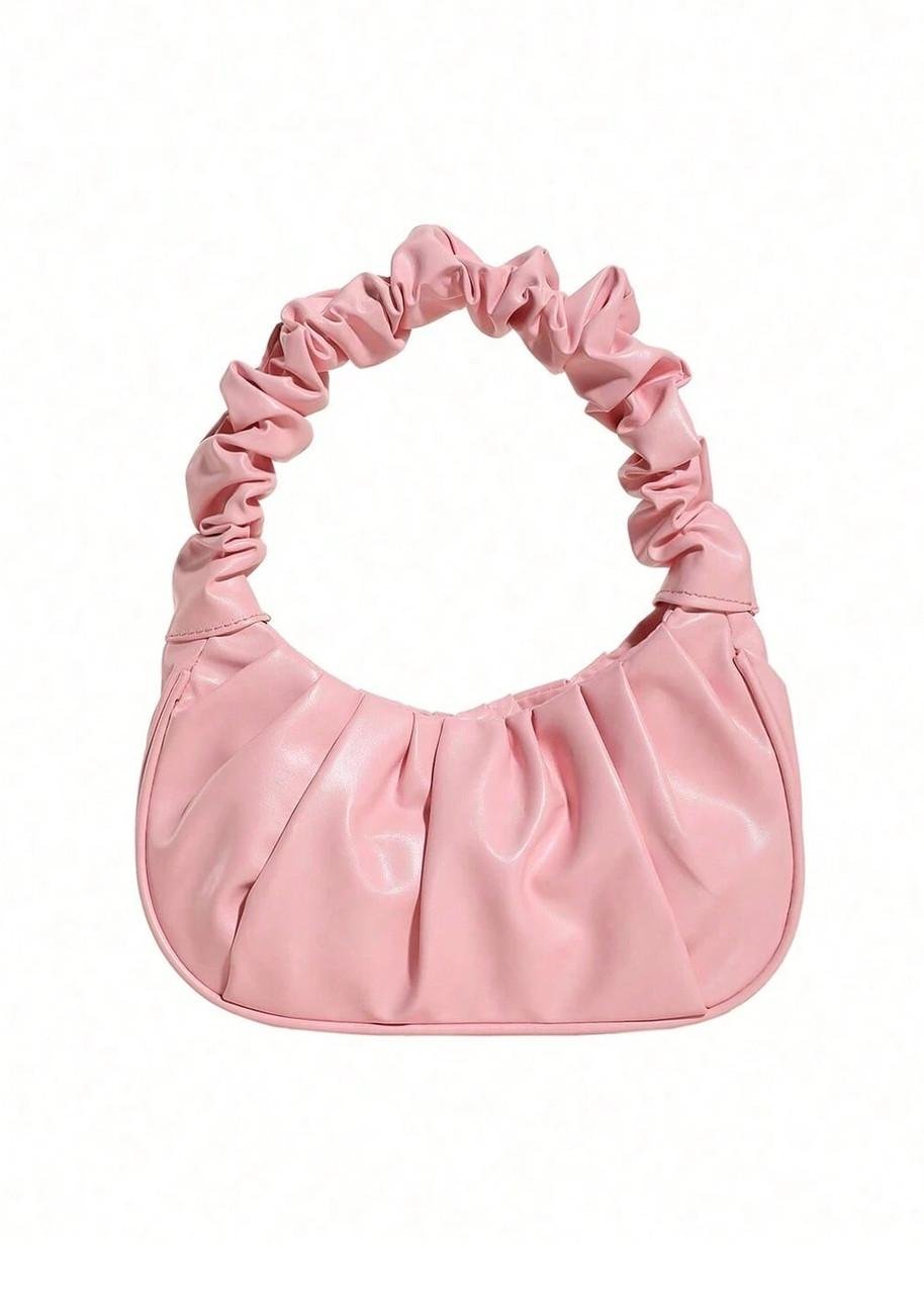 Женская сумка 6072 багет Светло-розовый (18242965)