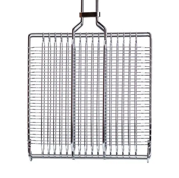 Грати для гриля та барбекю Grill з нержавіючої сталі плоскі 24х24 см (HP455RESH) - фото 4