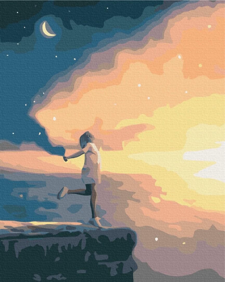 Картина по номерам Brushme Космический полет 48x60 см (BS32270L)