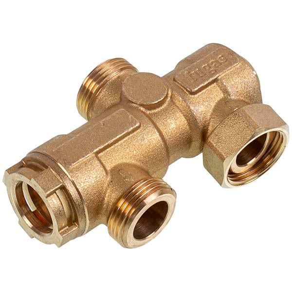 Триходовий клапан у зборі для газового котла Baxi Nuvola/Nuvola 3 Comfort/Westen Boyler/Boyler Digit 5663040 (00000049225)
