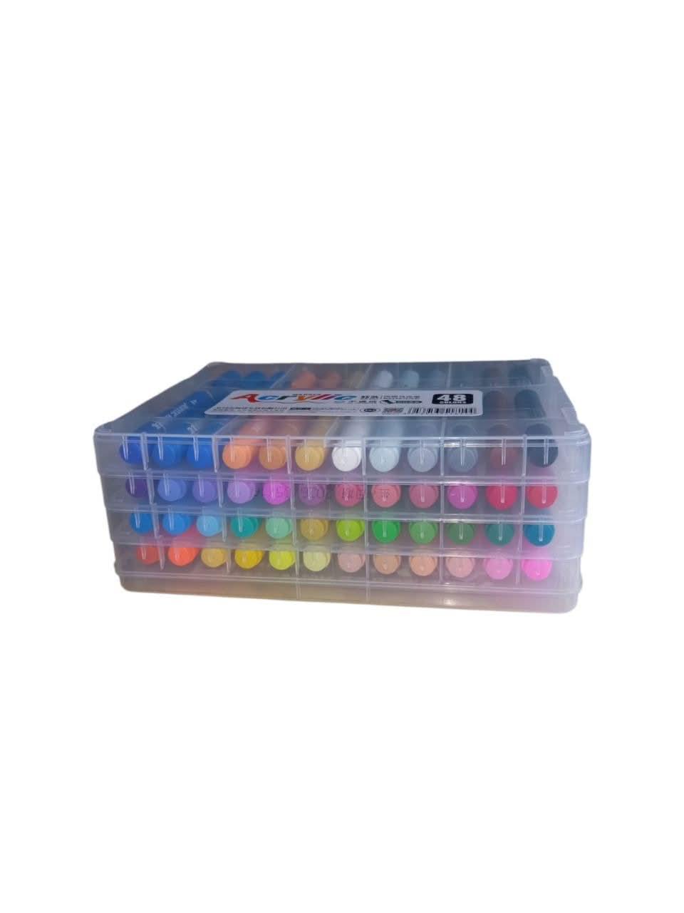 Набор акриловых маркеров Aodemei Acrylic Marker 6168-48 48 шт. (38381872) Набор акриловых маркеров Aodemei Acrylic Marker 6168-48 48 шт. (38381872)