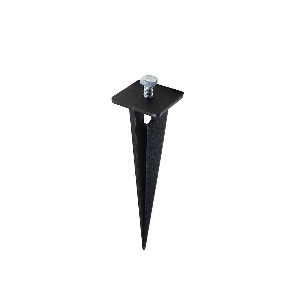 Держатель для прожектора MSK ELECTRIC крепеж в грунт 180 мм Черный (DU 1345)