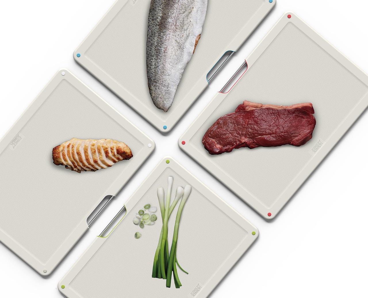 Набор досок Joseph Joseph 1000072 Folio 4 шт. в кейсе из нержавеющей стали (1000072) - фото 6 Набор досок Joseph Joseph 1000072 Folio 4 шт. в кейсе из нержавеющей стали (1000072) - фото 6
