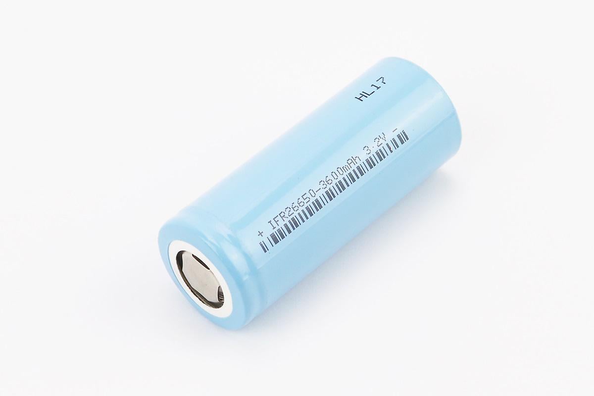 Аккумулятор 3,2V/3600 mAh/26650 3C Li-ion/L65хD26 мм Аккумулятор 3,2V/3600 mAh/26650 3C Li-ion/L65хD26 мм