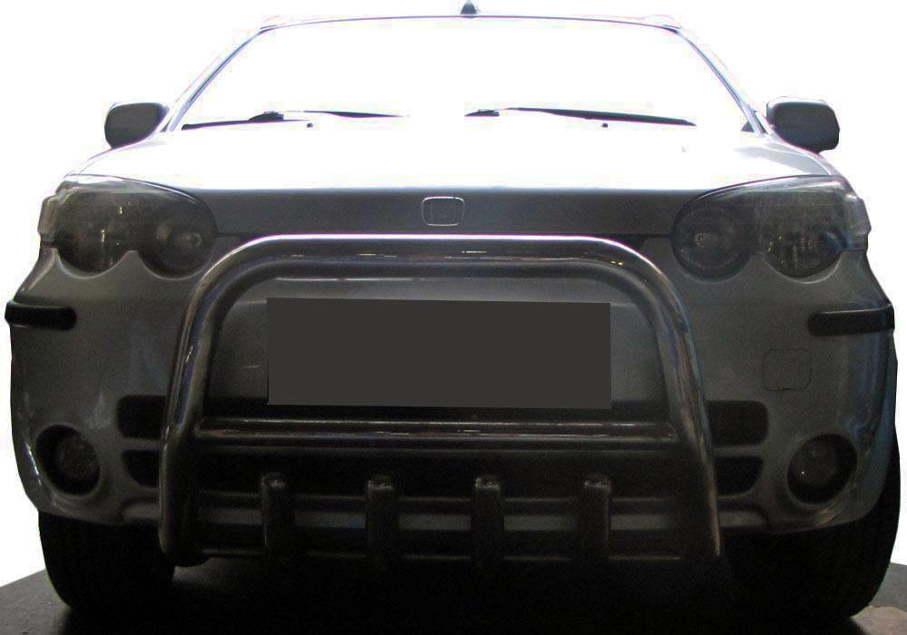 Кенгурятник WT003 CAN для Honda HR-V 1998-2006 гг. нержавеющая сталь Хром