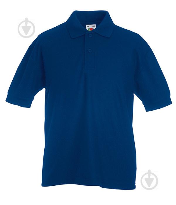 Поло Fruit of the Loom 65/35 104 см Темно-синий (063417032104)