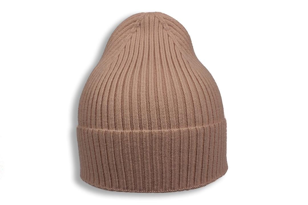 Шапка молодіжна Apex РОЙ ДОВГИЙ в рубчик з відворотом кашемірова утеплена флісом one size Пудровий (282063) - фото 1 Шапка молодіжна Apex РОЙ ДОВГИЙ в рубчик з відворотом кашемірова утеплена флісом one size Пудровий (282063) - фото 1