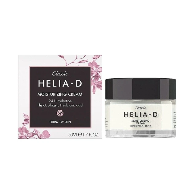 Крем увлажняющий для очень сухой кожи Helia-D Classic 50 мл