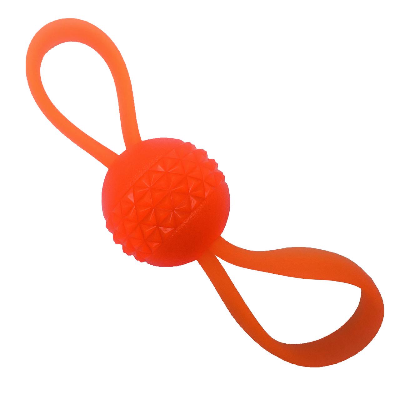 Игрушка для собак Croci Мяч с ручками 25x6,3 см Оранжевый (1199892409) - фото 1 Игрушка для собак Croci Мяч с ручками 25x6,3 см Оранжевый (1199892409) - фото 1