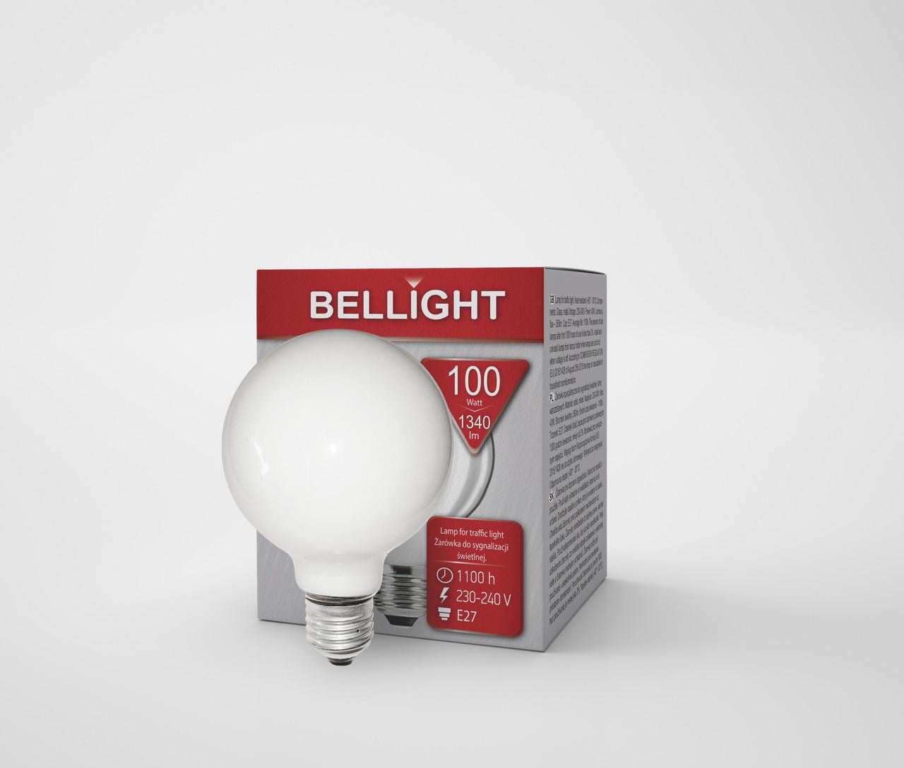 Лампа розжарювання декоративна Bellight G125 100W Е27 Globe (2183766132)