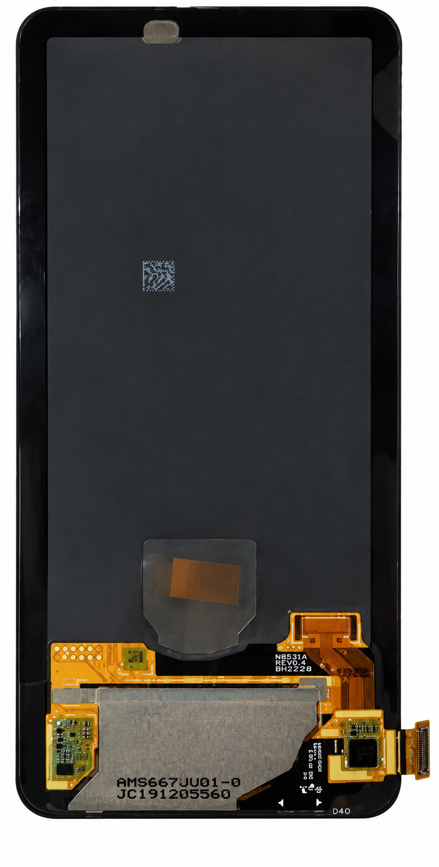 Дисплейный модуль с сенсорным экраном для Xiaomi Poco F2 Black (29768445)