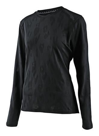 Джерси TLD WMNS LILIUM LS JERSEY JACQUARD M Black (358419003)