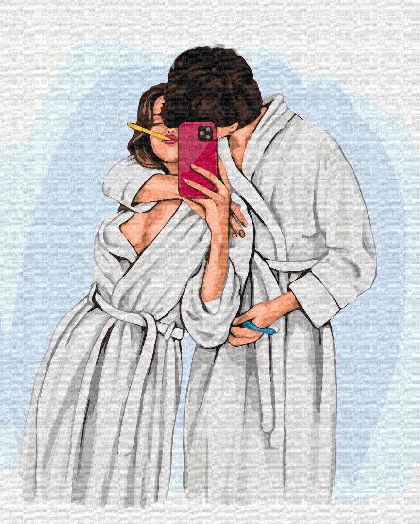 Картина по номерам Brushme Premium Счастливые мгновения 40x50 см (PBS54225) Картина по номерам Brushme Premium Счастливые мгновения 40x50 см (PBS54225)