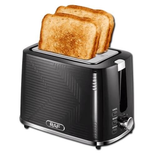 Тостер 2102 750 Вт R- Чорний (45339-R 2102_631)