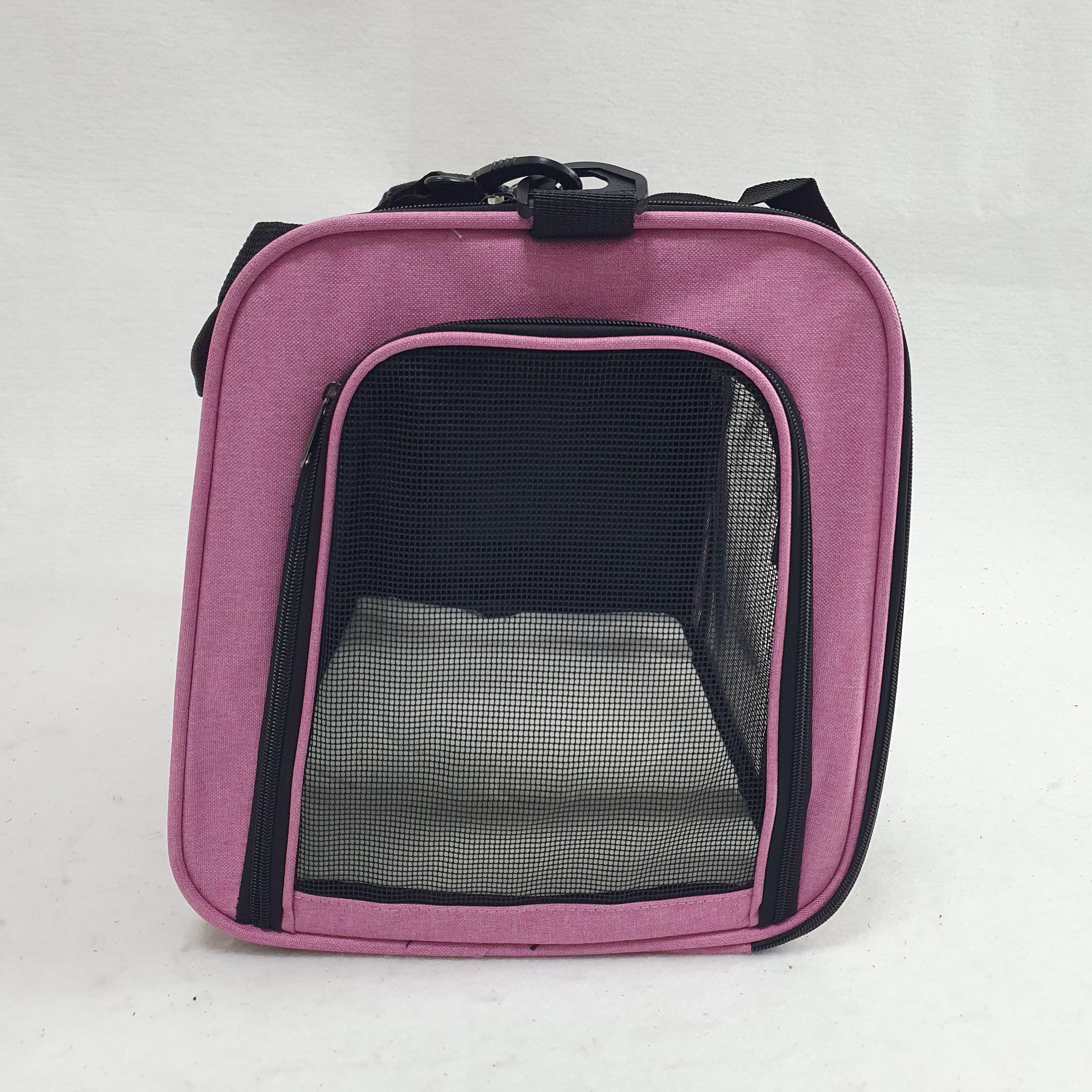Сумка-переноска для кошек и собак Connor до 12 кг Розовый (AR-512-Pink) - фото 7 Сумка-переноска для кошек и собак Connor до 12 кг Розовый (AR-512-Pink) - фото 7