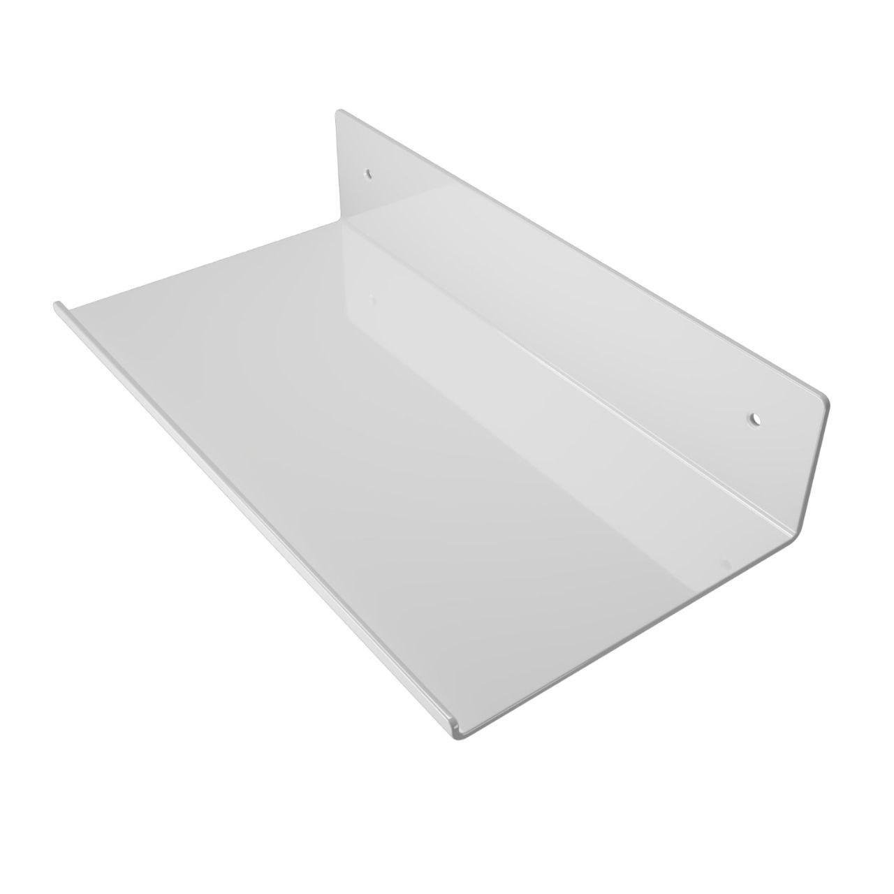 Мильниця стальна настінна 100х100 мм 40х2 мм ПГМ-100 Білий (2555336426/К1334) - фото 1