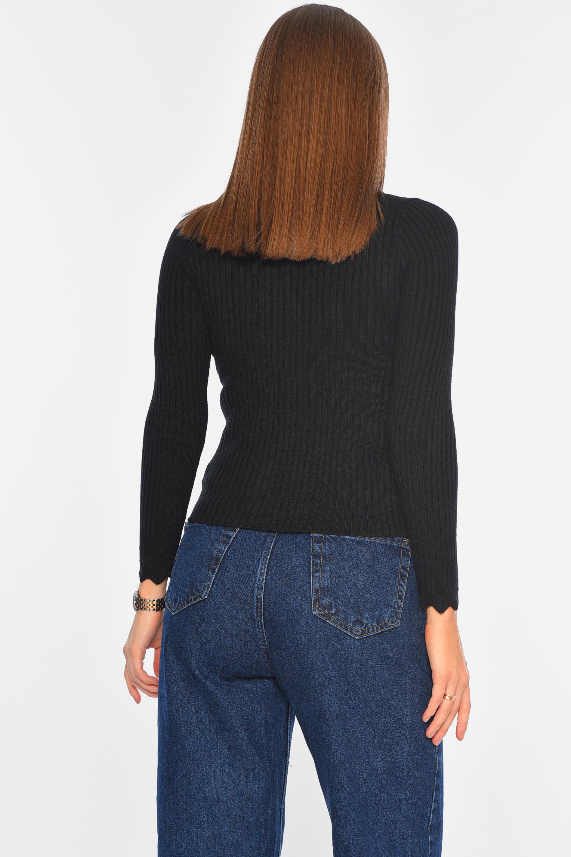 Гольф женский S-L Черный (188846) - фото 3 Гольф женский S-L Черный (188846) - фото 3