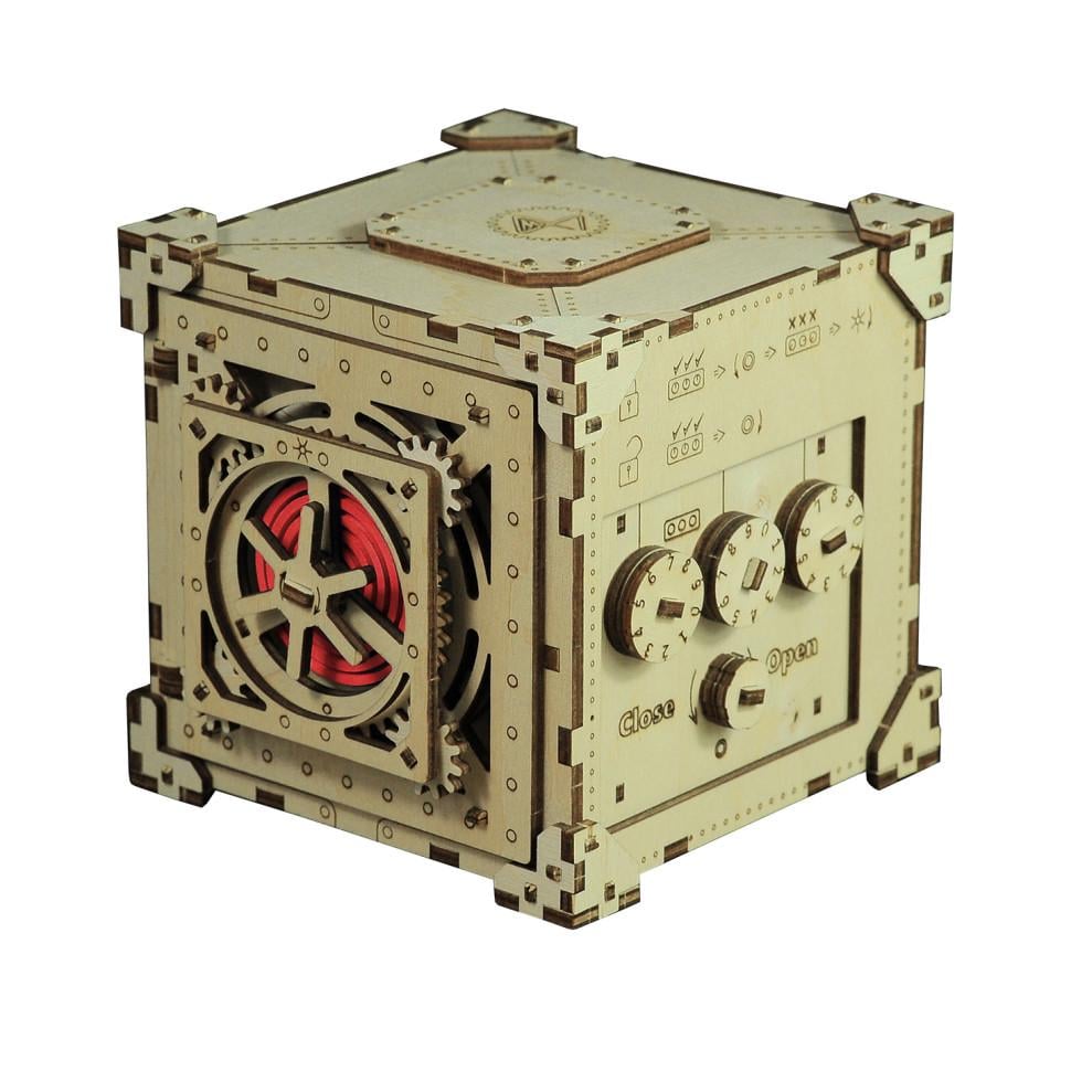 Конструктор деревянный Lockbox Time for Machine T4M380307 Красный (37216s46602)