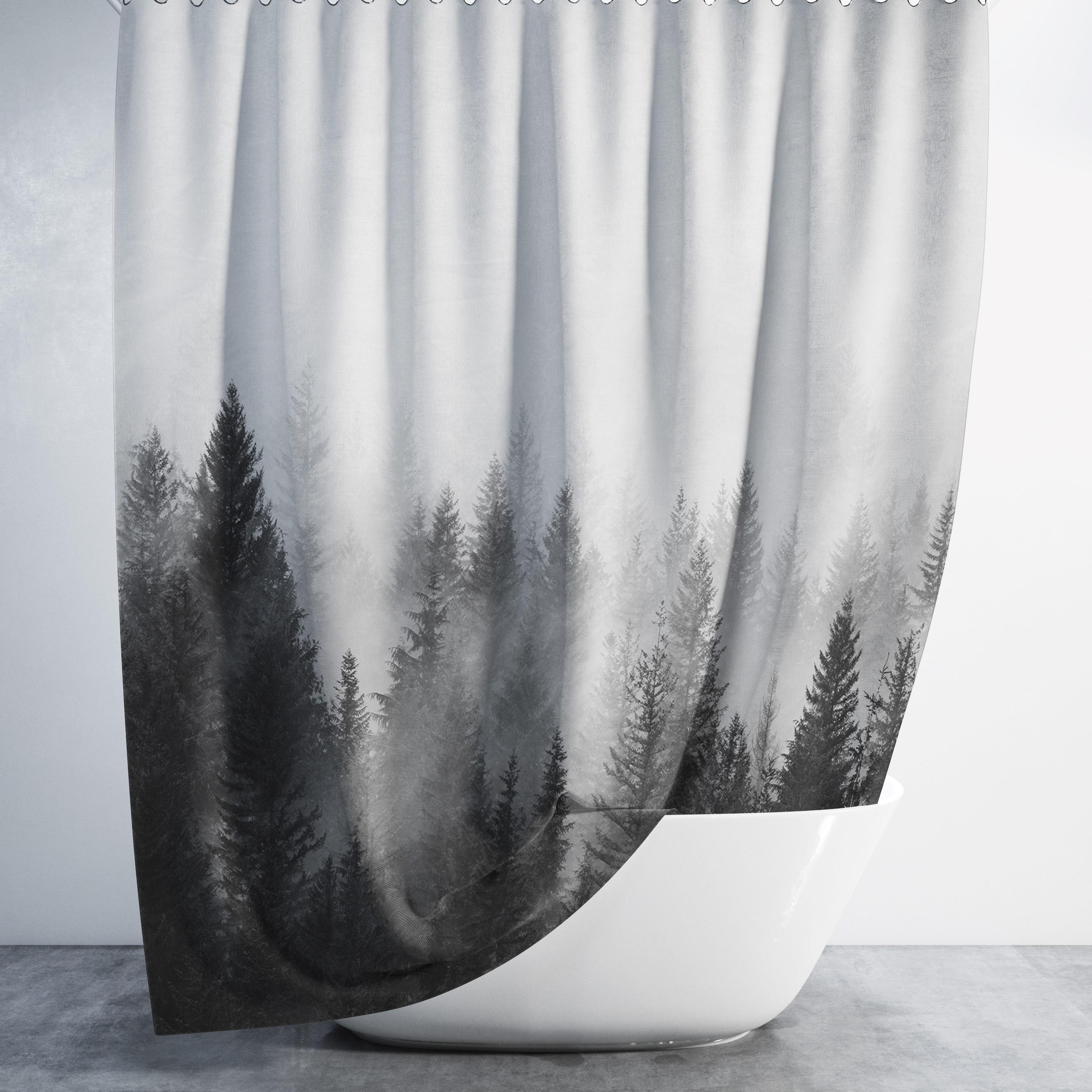 Штора для ванной Tropikhome Forest View 180x200 см (27307101)
