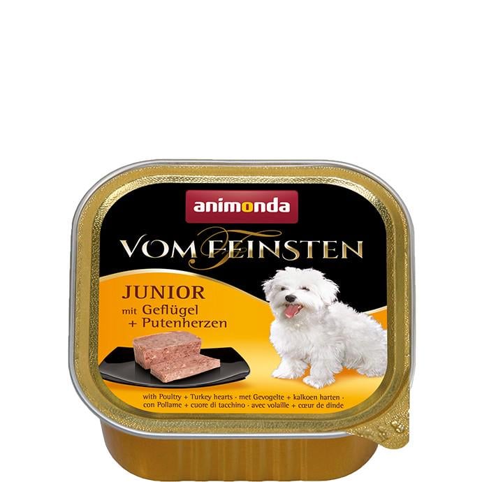 Консерви для цуценят Animonda Vom Feinsten з м'ясом свійської птиці та індички 150 г (4017721826211) Консерви для цуценят Animonda Vom Feinsten з м'ясом свійської птиці та індички 150 г (4017721826211)