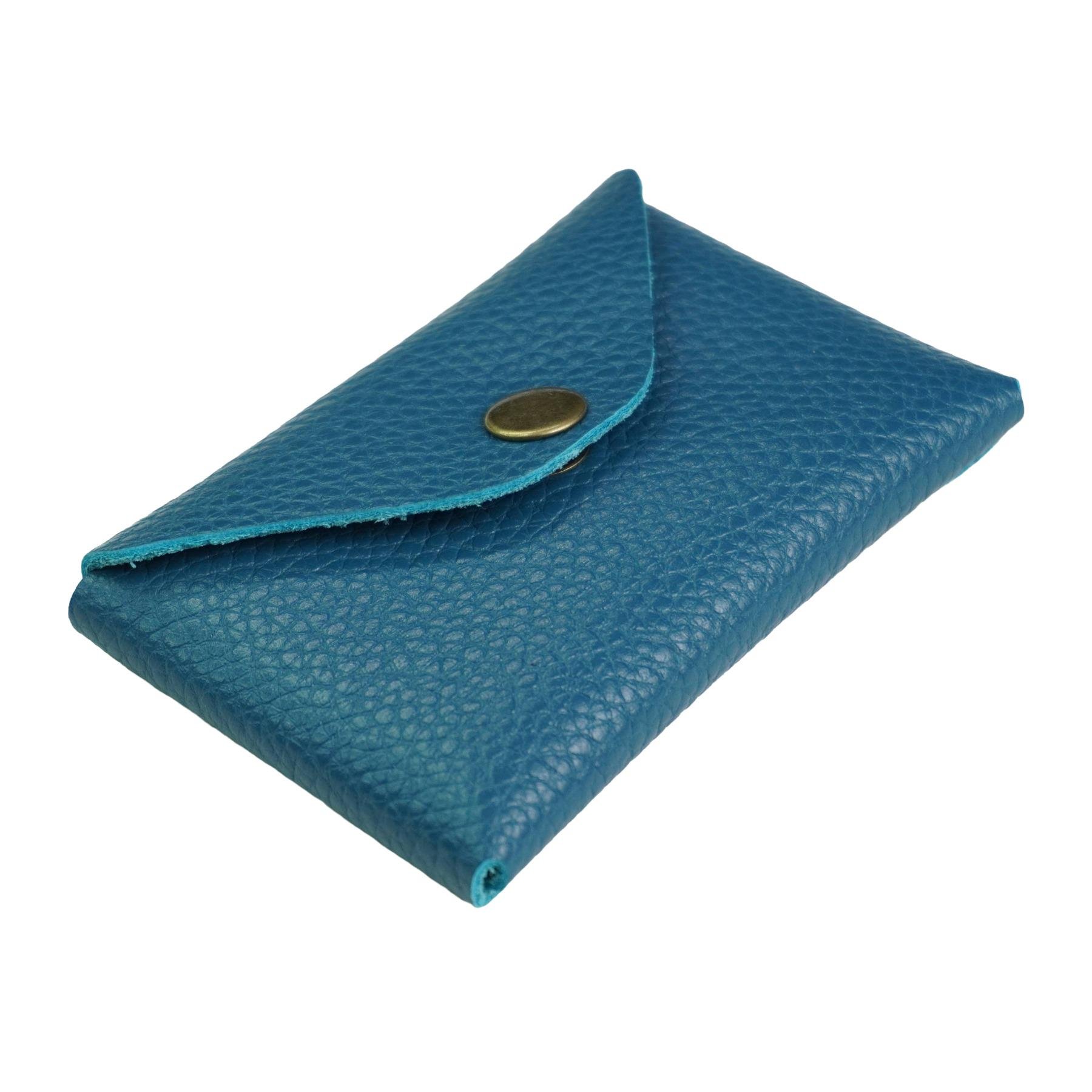 Гаманець шкіряний Флотар Mini-01 Синій - фото 3