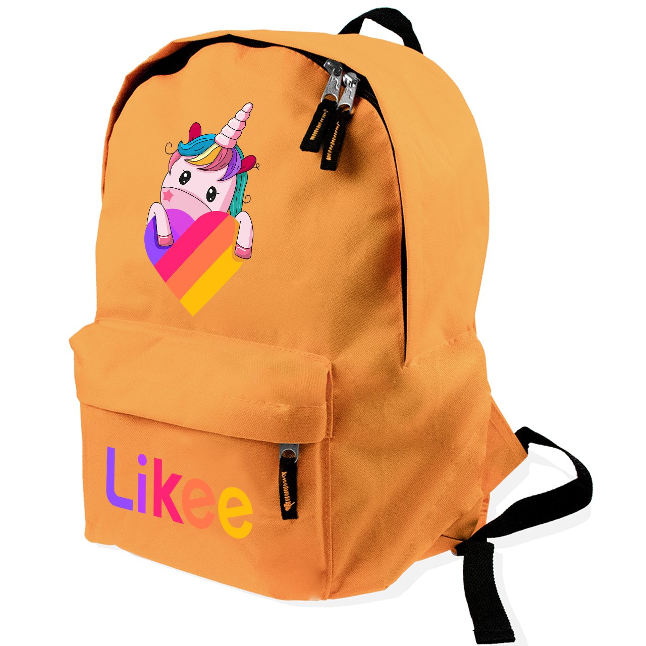 Рюкзак детский Likee Unicorn Оранжевый (9263-1597-OG)