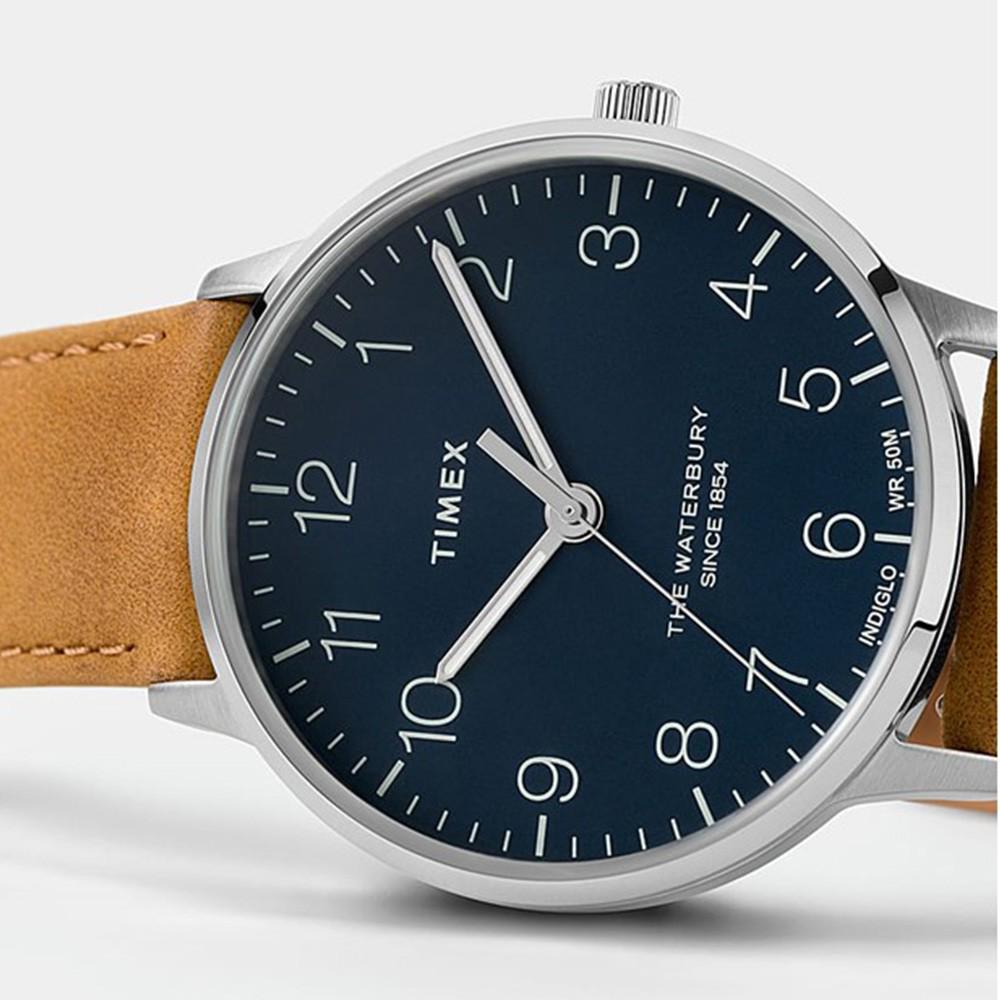 Наручний годинник чоловічий Timex Waterbury Classic кварцевий Silver (Tx2u97200) - фото 3