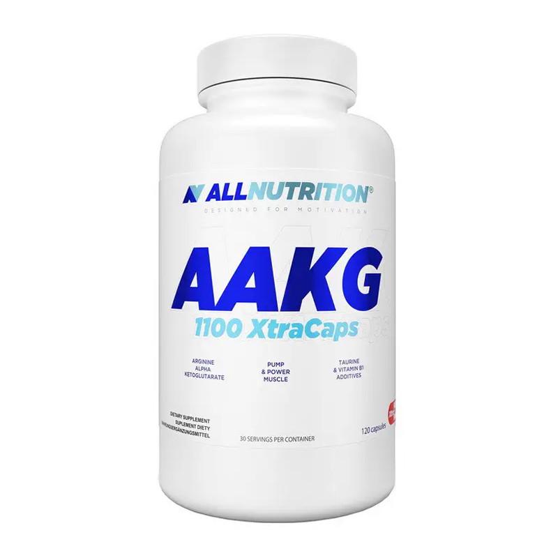 Аргінін AllNutrition AAKG 1100 120 капс. (22273-01)