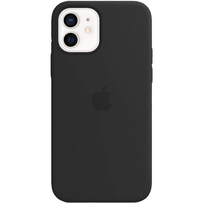 Чехол GoVern Silicone Case Full для Apple iPhone 12 Black