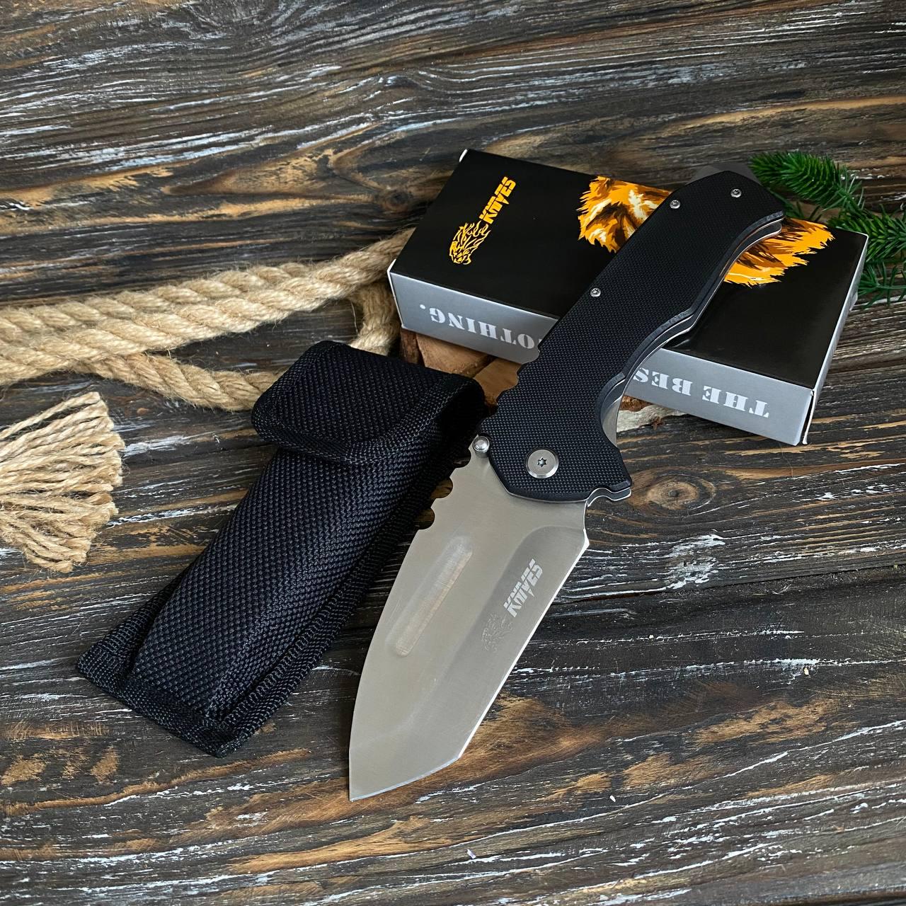 Ніж складаний туристичний довжина клинка 100 мм (21779462) Ніж складаний туристичний довжина клинка 100 мм (21779462)