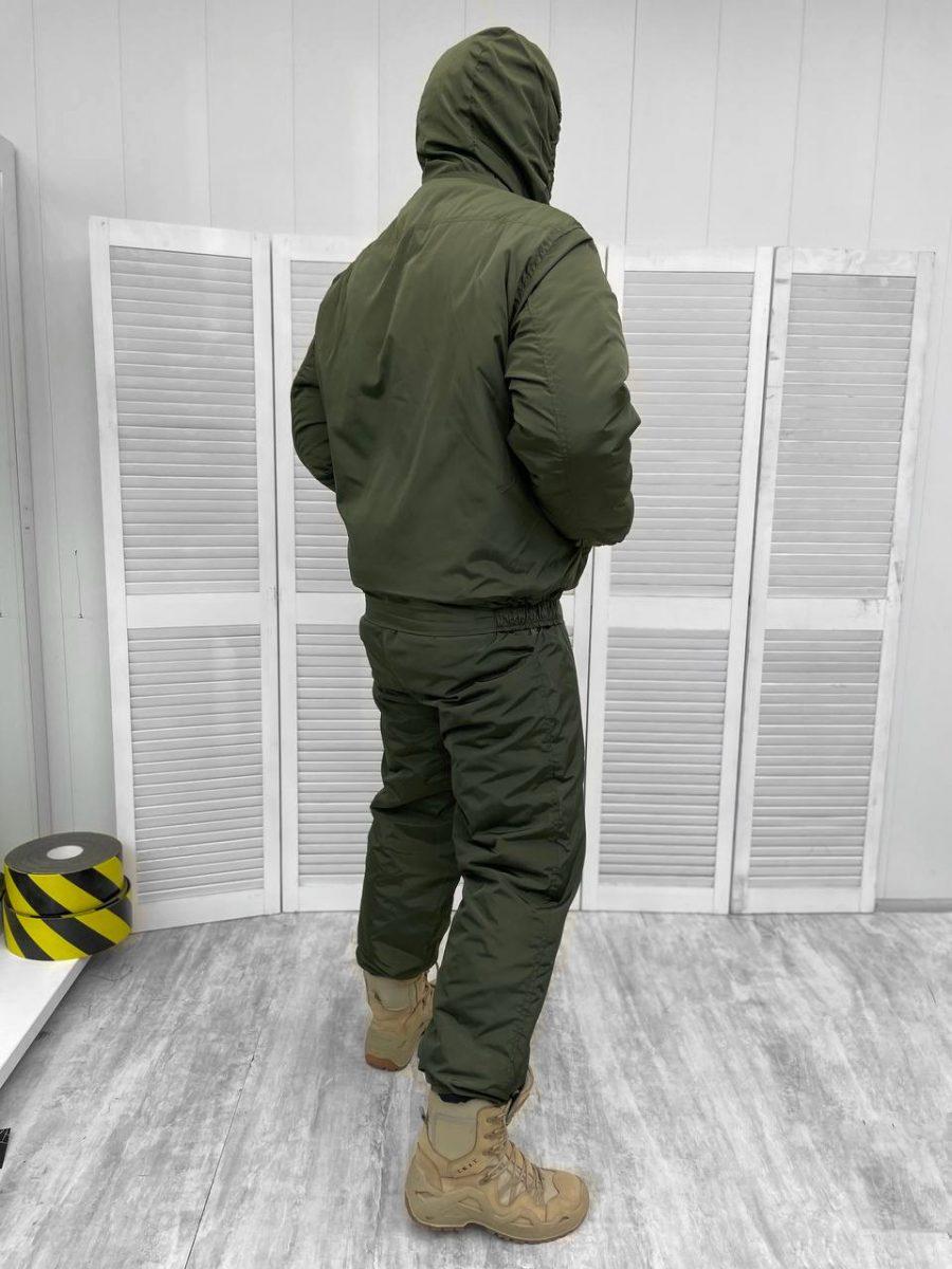 Костюм куртка + штани зима XXL Olive (9902532) - фото 5 Костюм куртка + штани зима XXL Olive (9902532) - фото 5